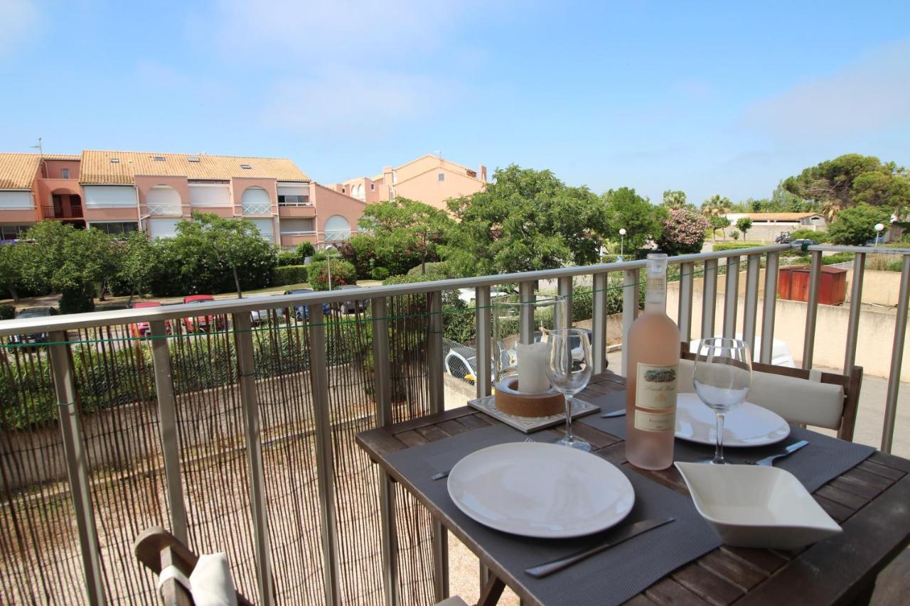 Studio climatisé tout confort à 2 pas de la mer avec parking privé Palavas-les-Flots Extérieur photo