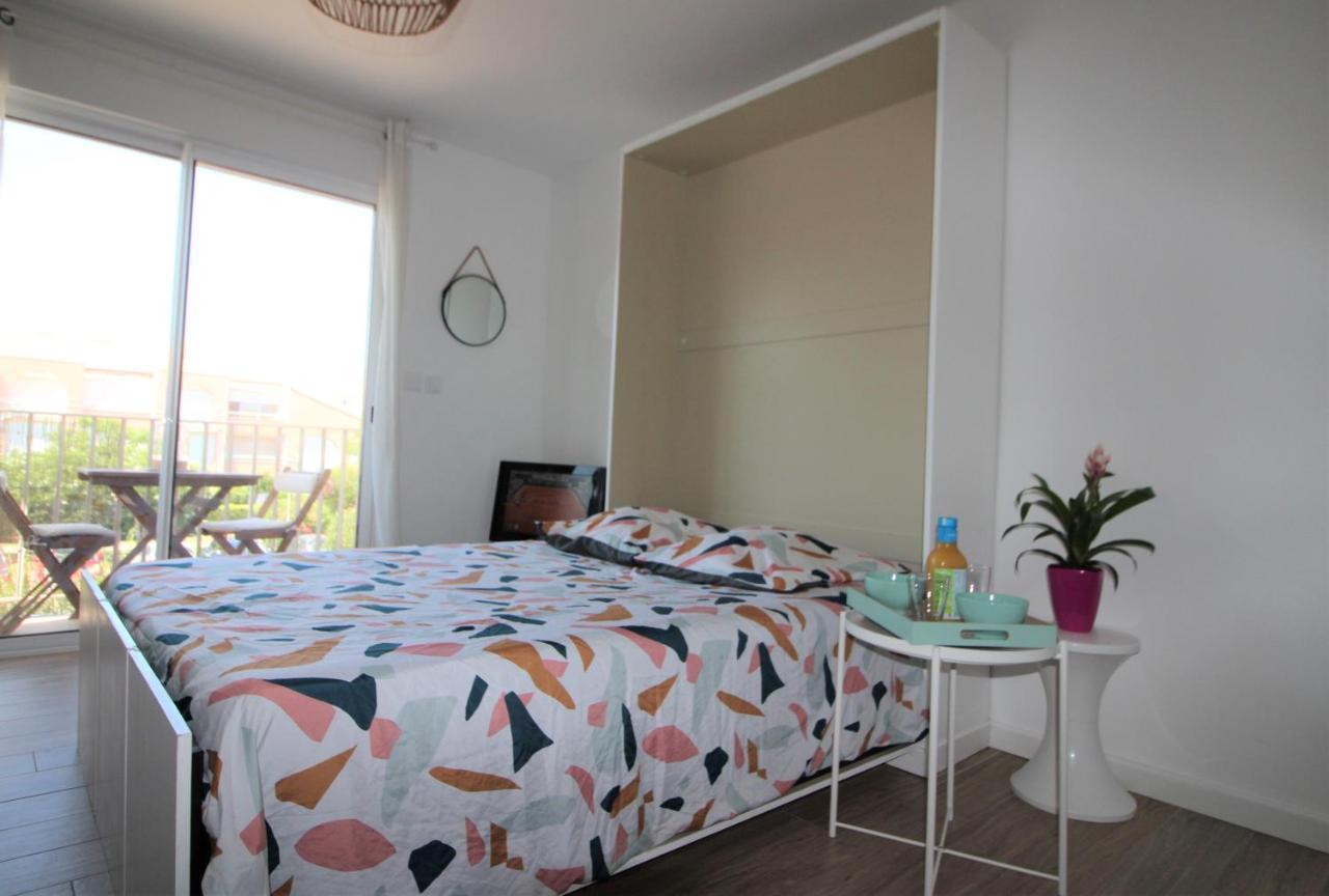 Studio climatisé tout confort à 2 pas de la mer avec parking privé Palavas-les-Flots Extérieur photo